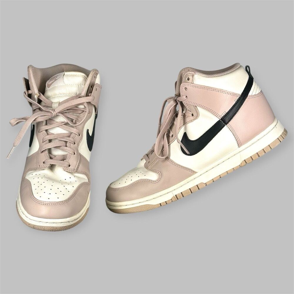 Nike Dunk High Fossil Stone Women Size 10/8.5 Men DD1869-200 Fossil/Black-Sail